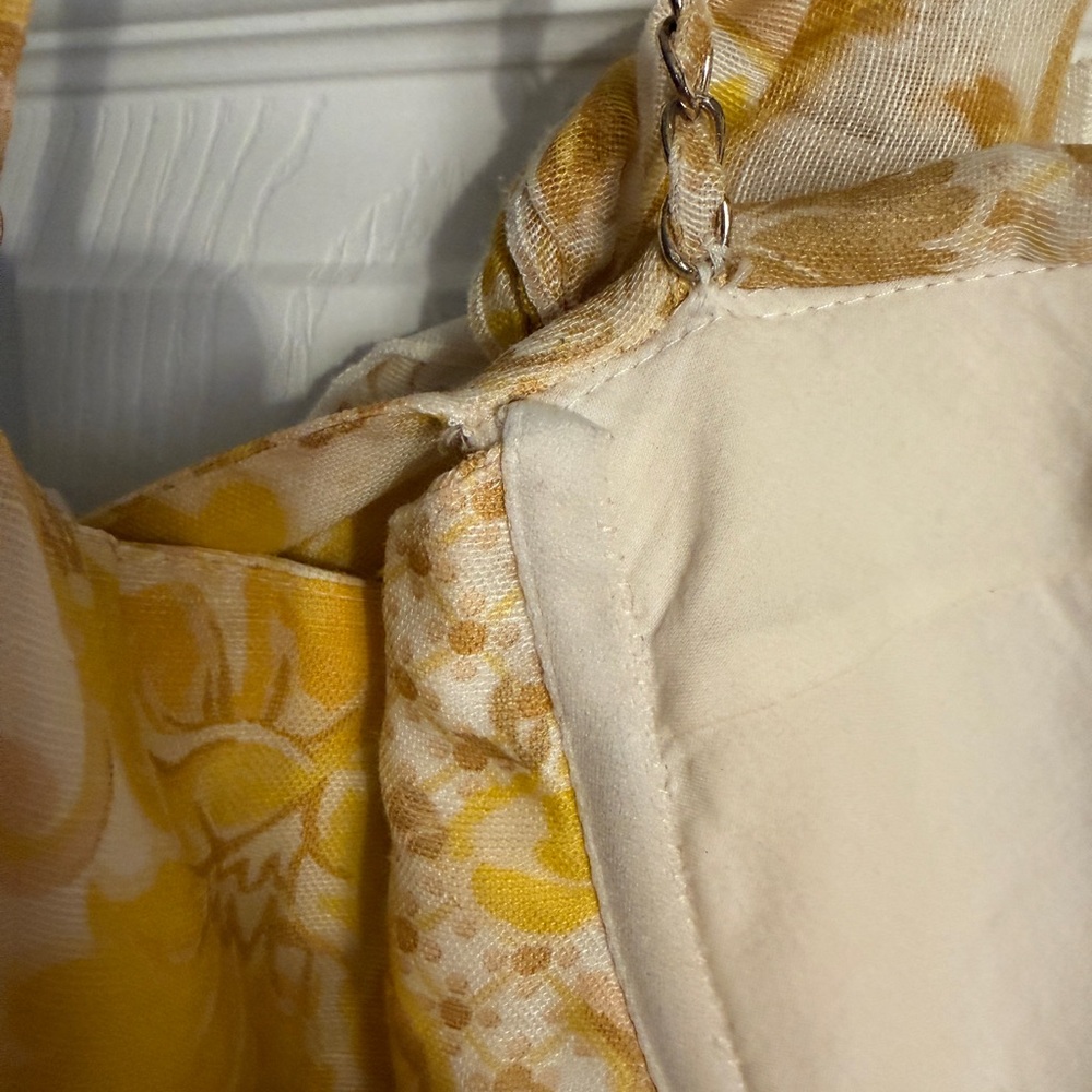 Zimmermann Postcard Bow Bodice Mini Dress. Yellow. No Belt. Size 3 US10 - Picture 11 of 16